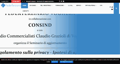 Desktop Screenshot of federterziario.it